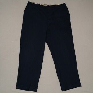 Vintage 40s 50s Mens Pin‎ Stripe Suit Pant Suspender Button Fly Mens Pants